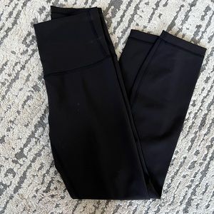 NWOT - Lululemon Black Wunder Train HR 25” sz 4